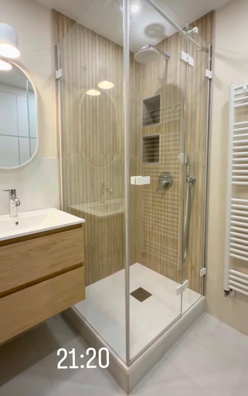 Rénovation d'appartement – Cabine de douche