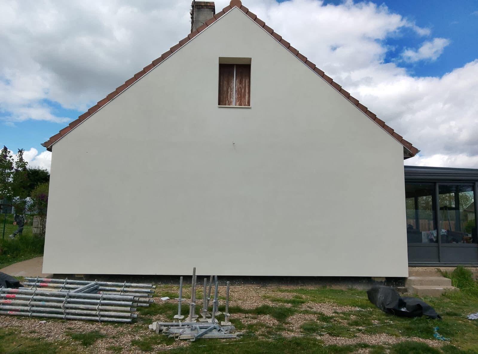 Rénovation de façade – chantier Façades réalisé par RMH Construction en Île-de-France